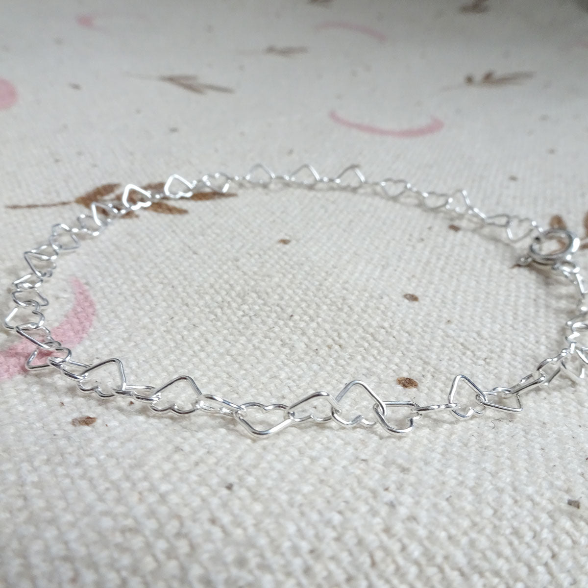 Armband Hartjes | 925 sterling zilver