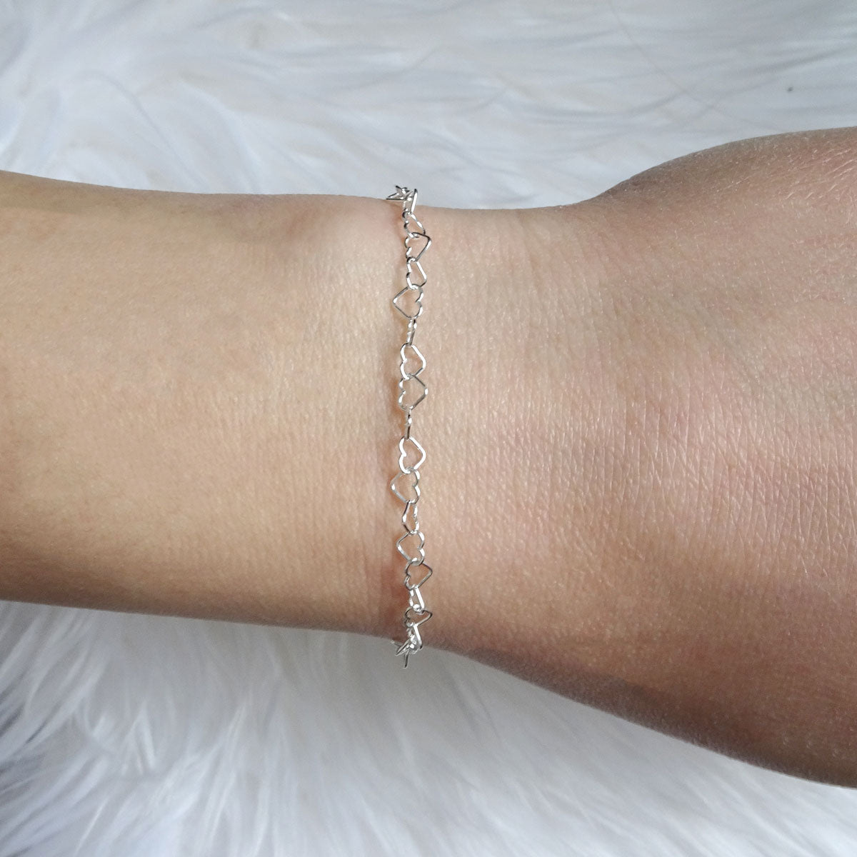 Armband Hartjes | 925 sterling zilver