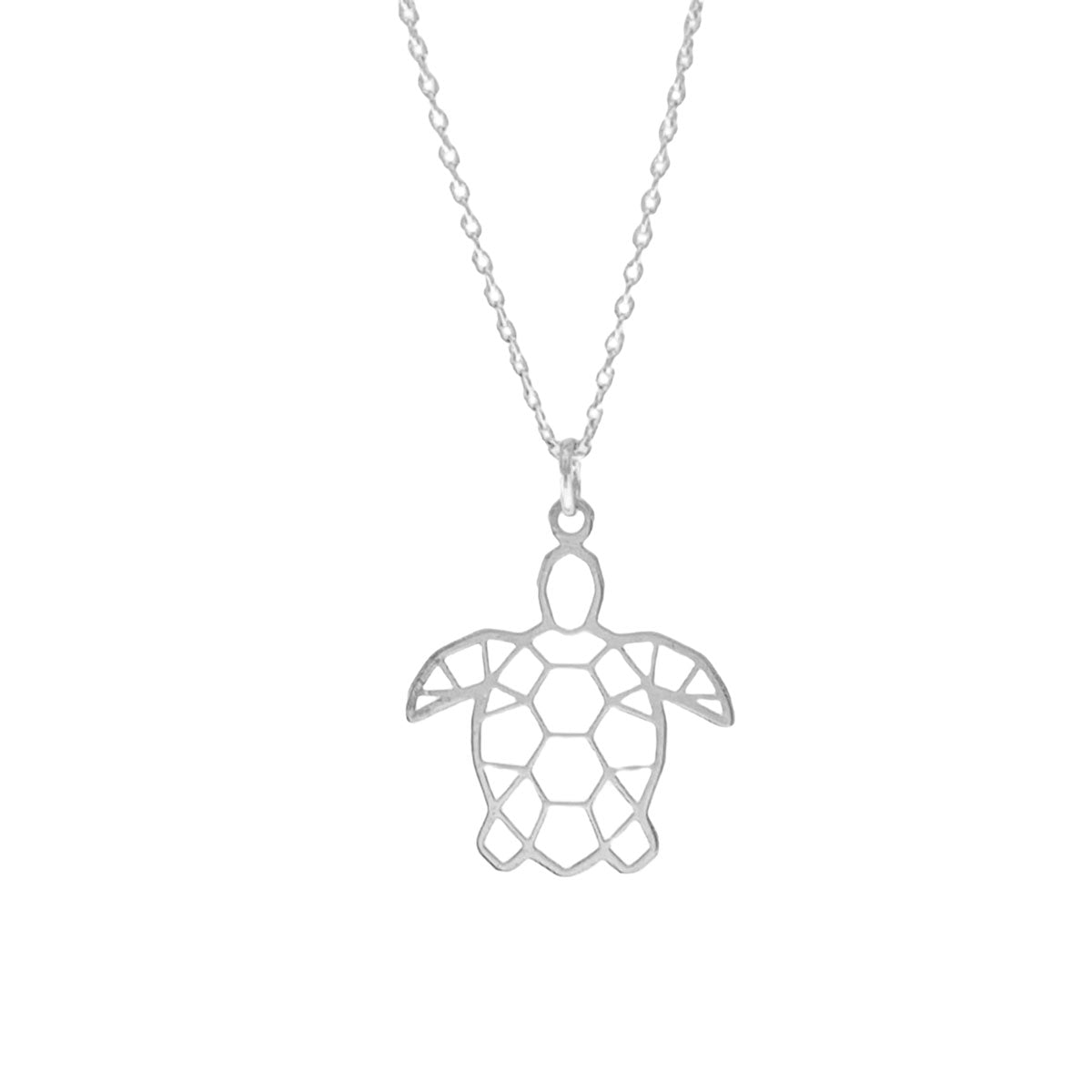 Schildpad | Ketting 925 zilver