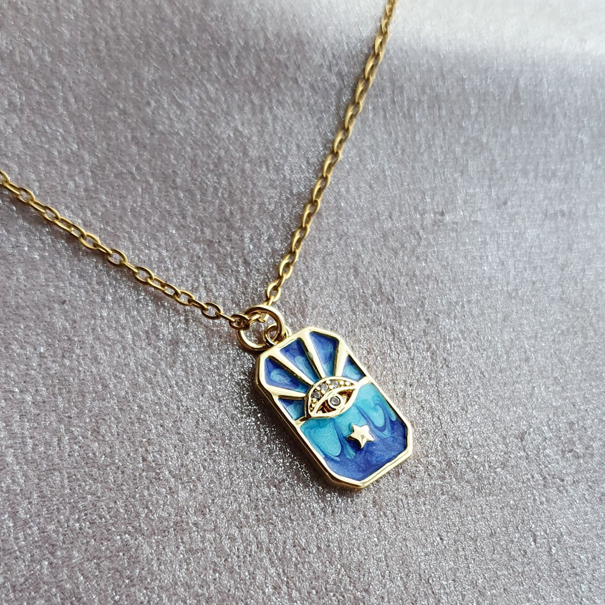 Oog van Horus | Stainless steel ketting