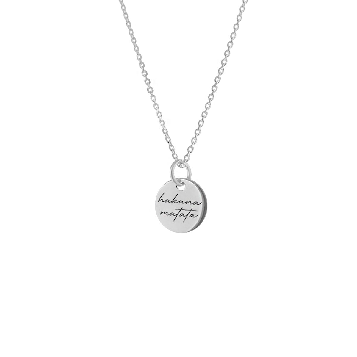 Ketting Quote Hakuna Matata | 925 zilver