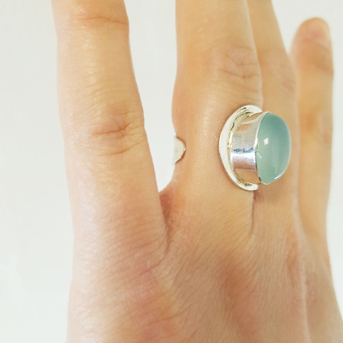 Marcia | Ring 925 zilver met edelsteen