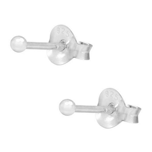 Dots | Oorbellen 925 zilver 2, 3, 4 of 5 mm