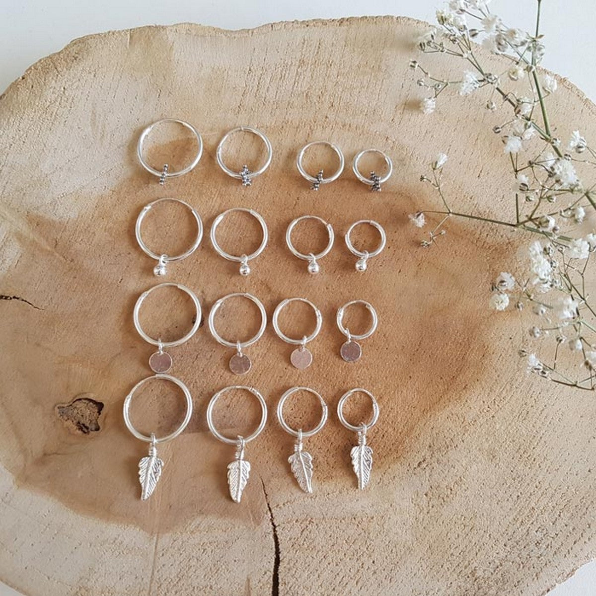 Dot | Oorbel 925 zilver