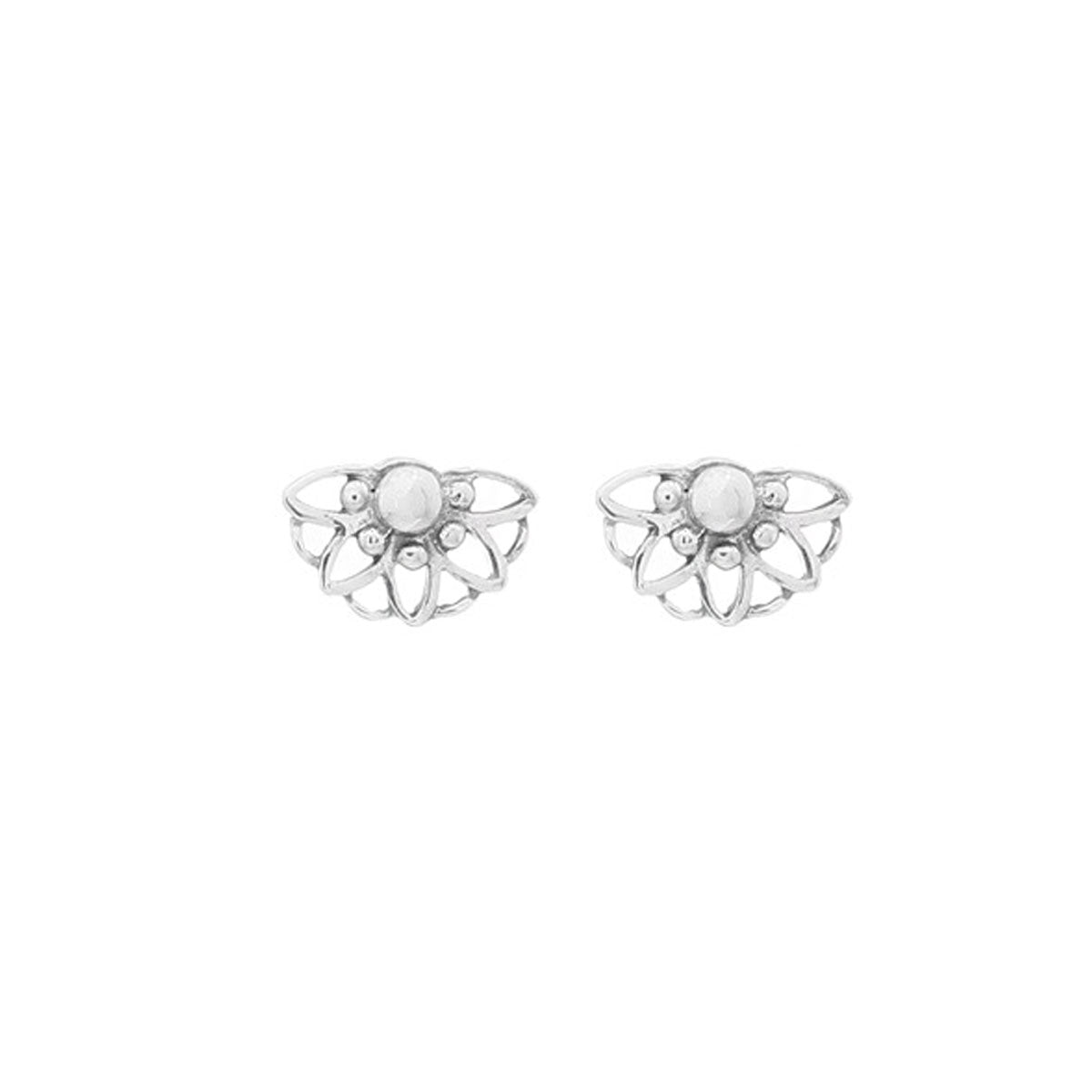 Bloem Studs Daisy | Oorbellen 925 sterling zilver