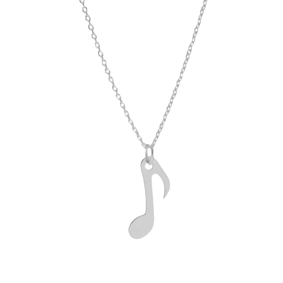 Ketting Muzieknoot | 925 sterling zilver