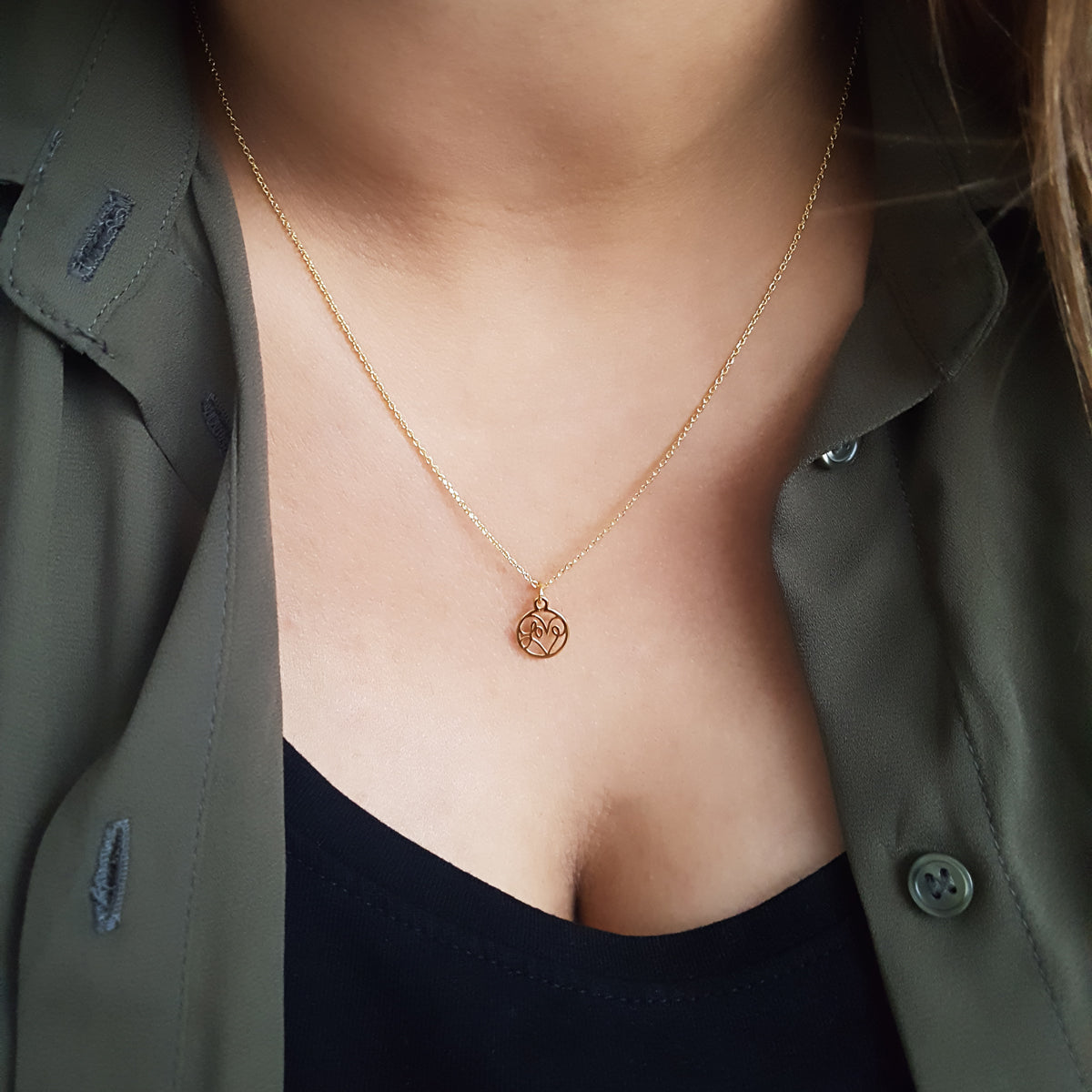 love-ketting-24k-goldplated-925-zilver-2