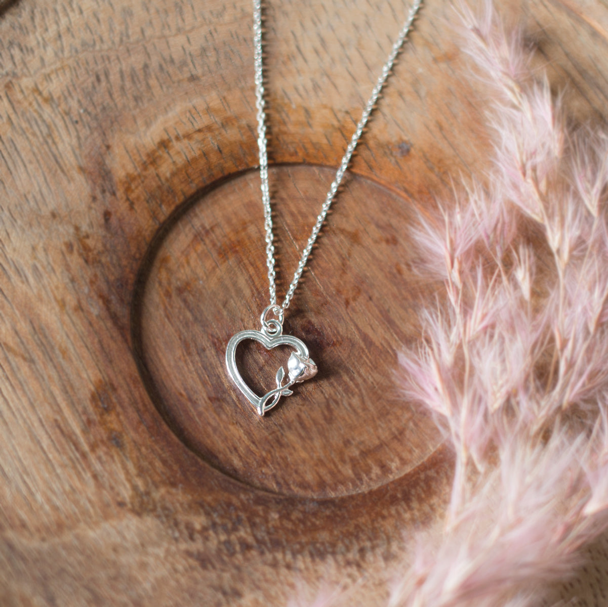 heart-rose-ketting-925-zilver-3