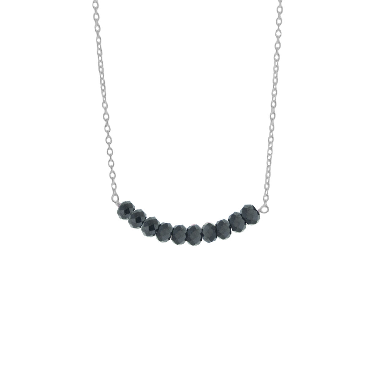 Medea | Ketting 925 sterling zilver met edelsteen kralen