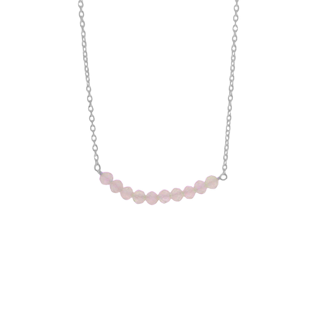 Medea | Ketting 925 sterling zilver met edelsteen kralen