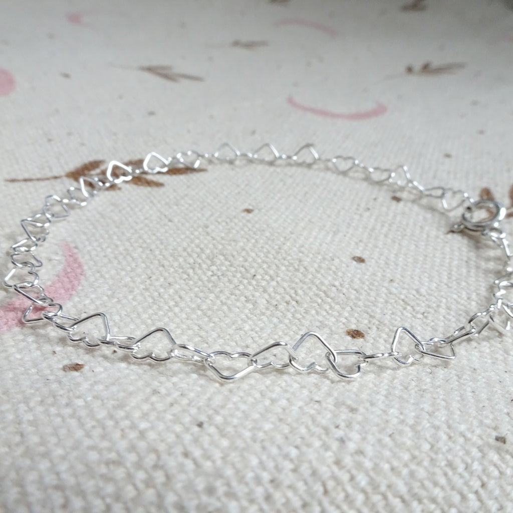 Hartjes | Armband 925 sterling zilver