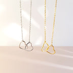 Hartjes ketting | 925 sterling zilver