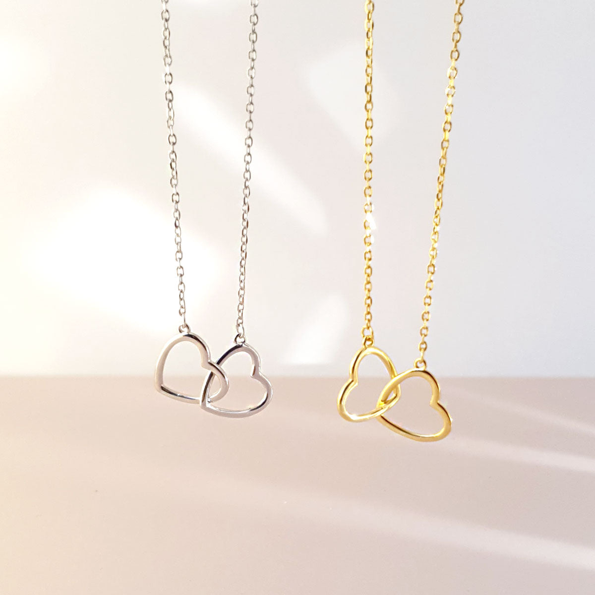 Hartjes ketting | 925 sterling zilver