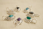 Elodie | Bedel met maansteen edelsteen | 925 sterling zilver
