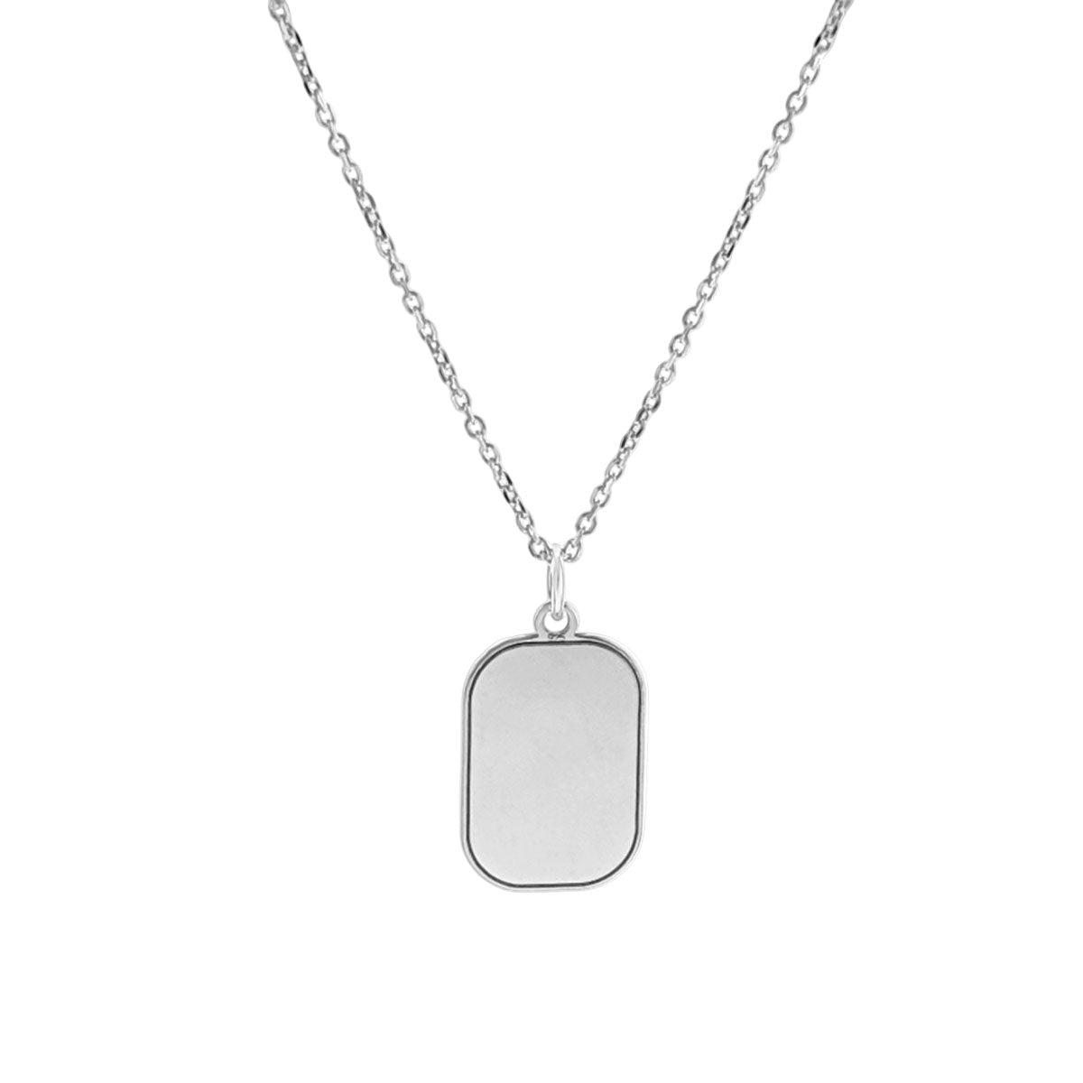 Ketting rechthoek 925 sterling zilver