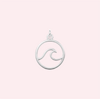 Hanger oceaan golf | 925 sterling zilver