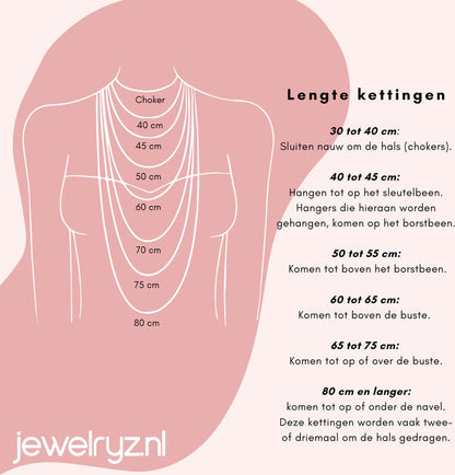 Ketting Quote You Can | 925 zilver