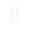 Oorketting | Doortrekoorbellen | 925 zilver | Pull Through Oorbellen |