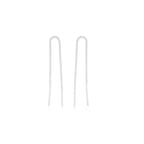 Oorketting | Doortrekoorbellen | 925 zilver | Pull Through Oorbellen |