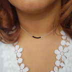 Medea | Ketting 925 sterling zilver met edelsteen kralen
