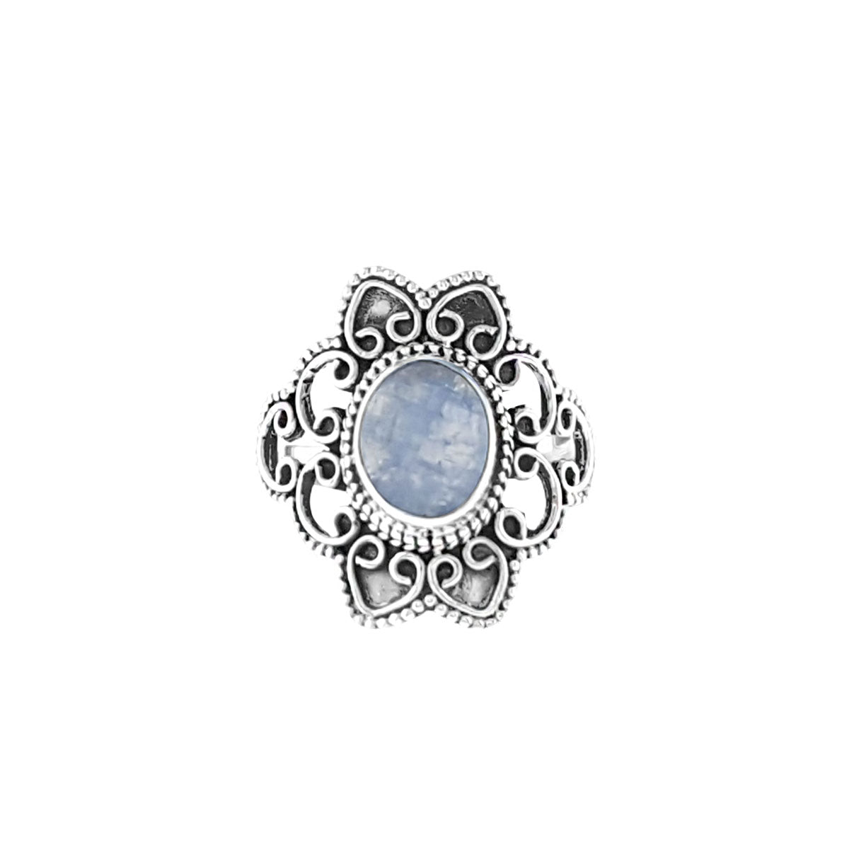 Shyla | Ring 925 zilver met edelsteen maansteen
