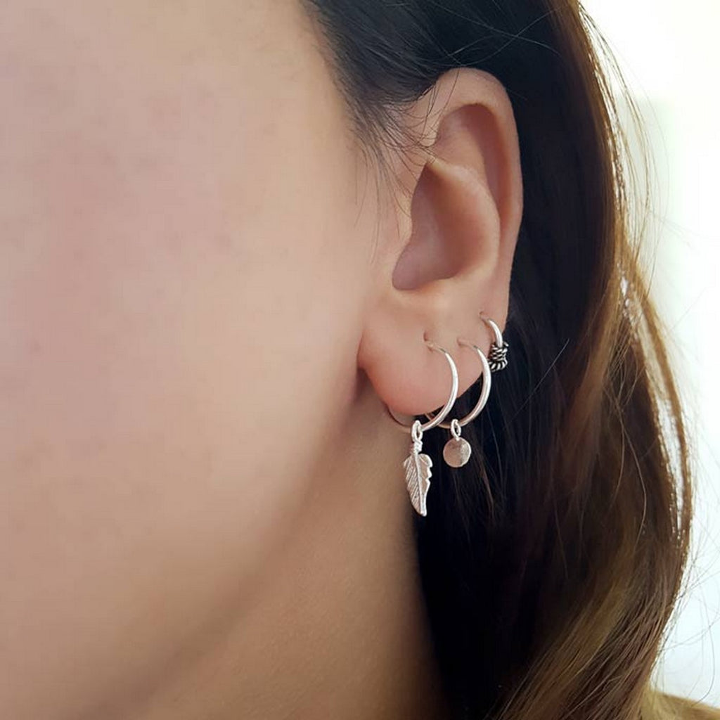 Dot | Oorbel 925 zilver