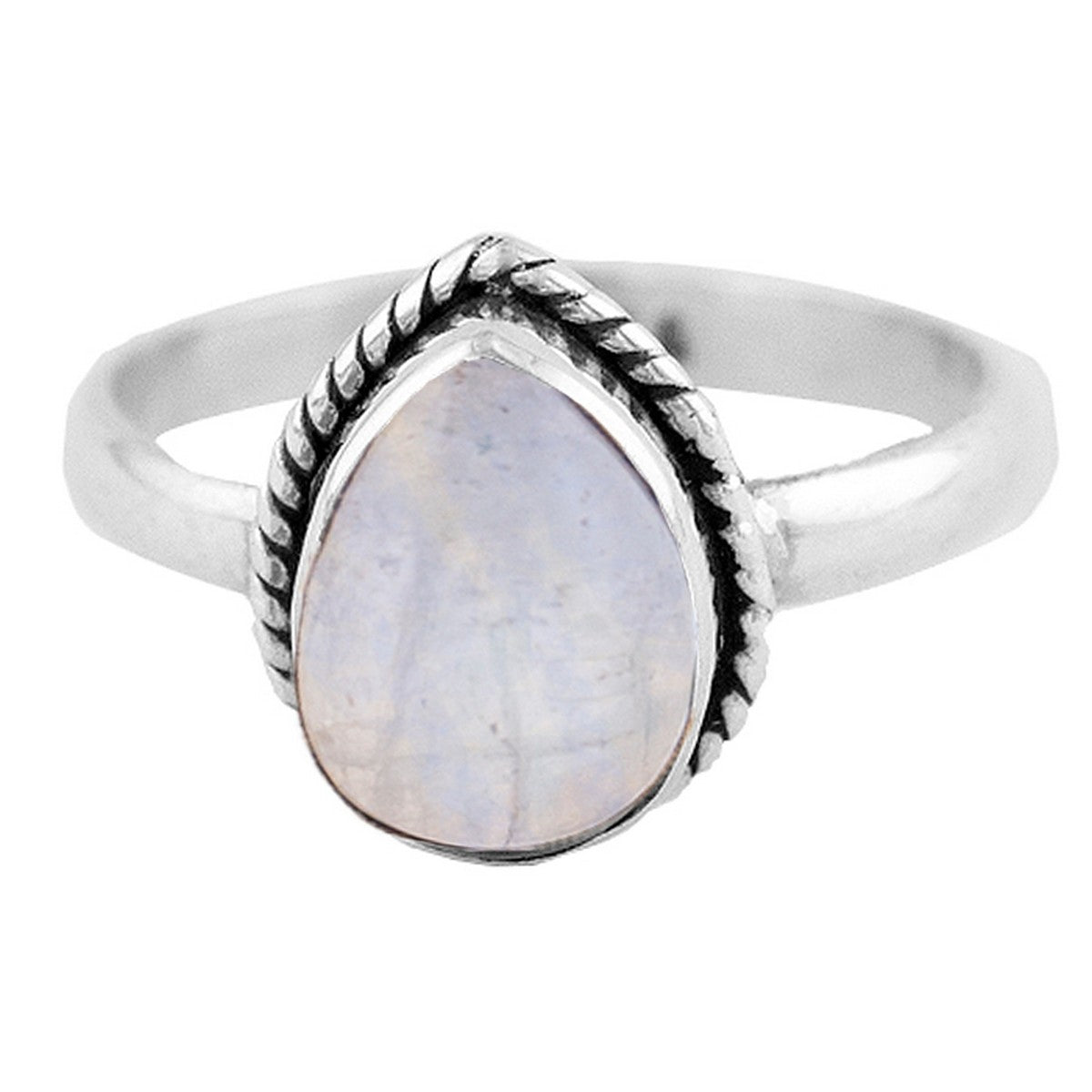 Ailia | Ring 925 zilver met edelsteen maansteen