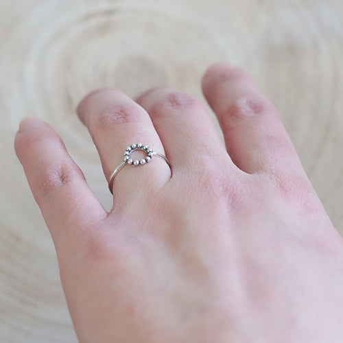 Cirkle Dots | Ring 925 zilver