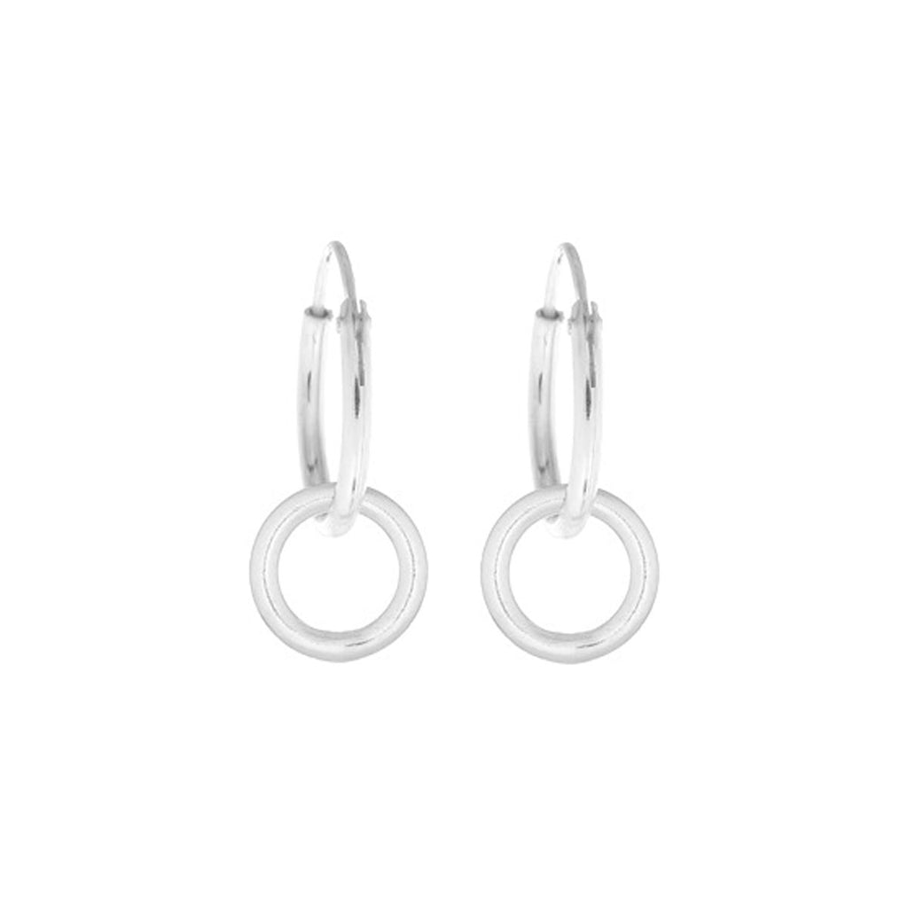 Oorringen met rondjes | Oorbellen 925 zilver