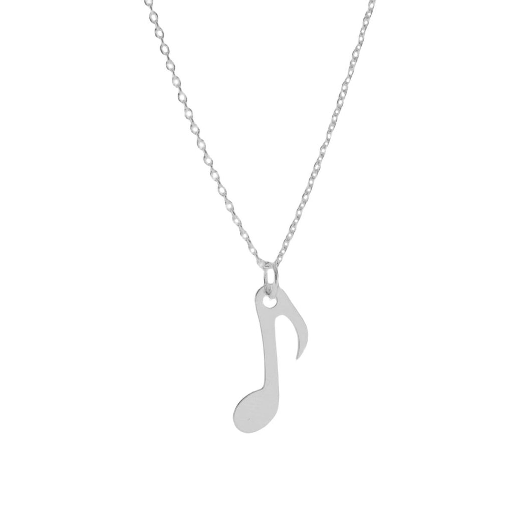 Ketting Muzieknoot | 925 sterling zilver