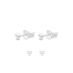 Trio Dots | Oorbellen 925 zilver