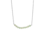 Medea | Ketting 925 sterling zilver met edelsteen kralen
