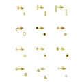 Mini Studs | Oorbellen Goldplated 925 zilver
