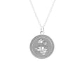 flower-coin-ketting-925-sterling-zilver-1