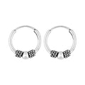Fae | Bali Oorringen | 925 zilver | 14 mm