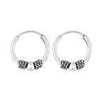 Fae | Bali Oorringen | 925 zilver | 14 mm