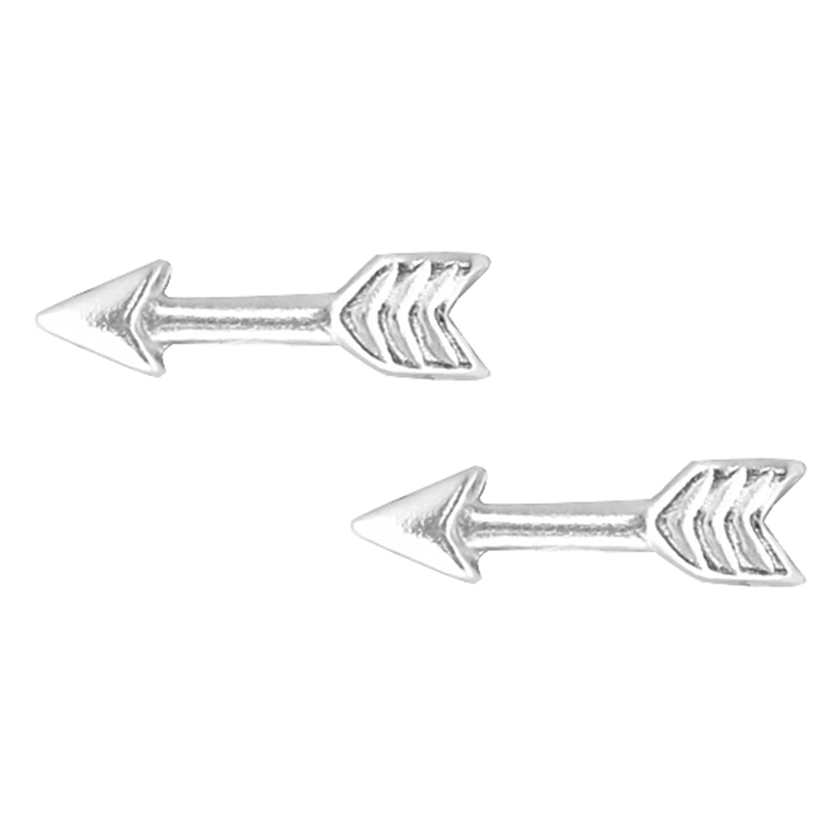 plain-arrow-studs-oorbellen-925-zilver-1