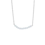 Medea | Ketting 925 sterling zilver met edelsteen kralen