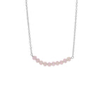 Medea | Ketting 925 sterling zilver met edelsteen kralen