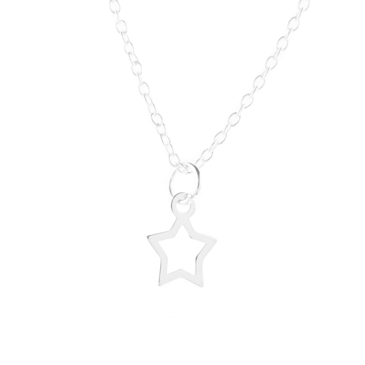 open-star-ketting-925-zilver-1
