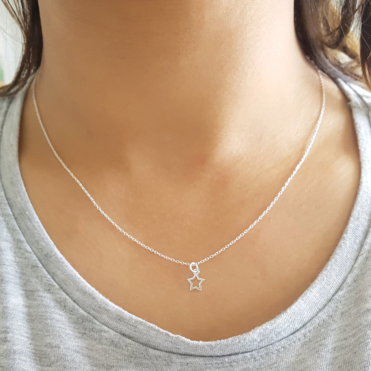 open-star-ketting-925-zilver-2